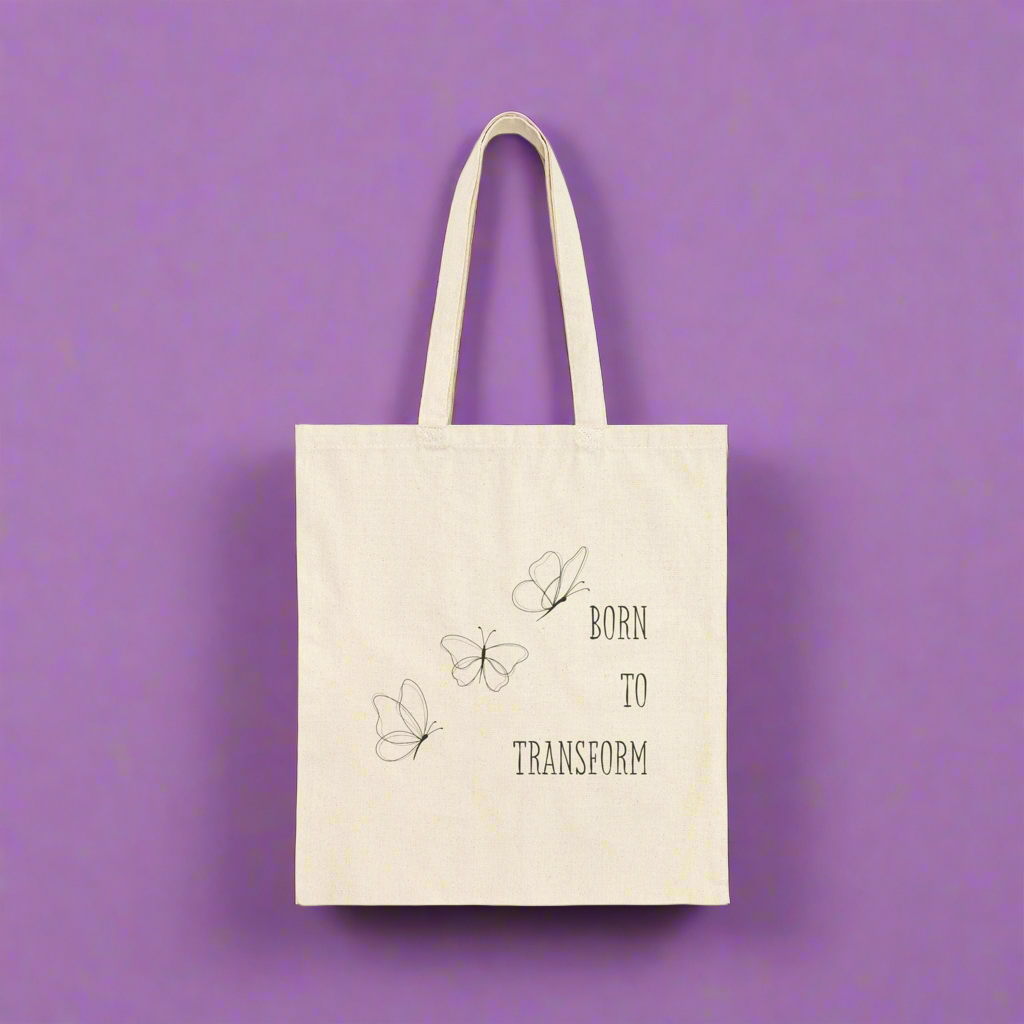 Butterfly Tote Bag | Embrace Growth & Change